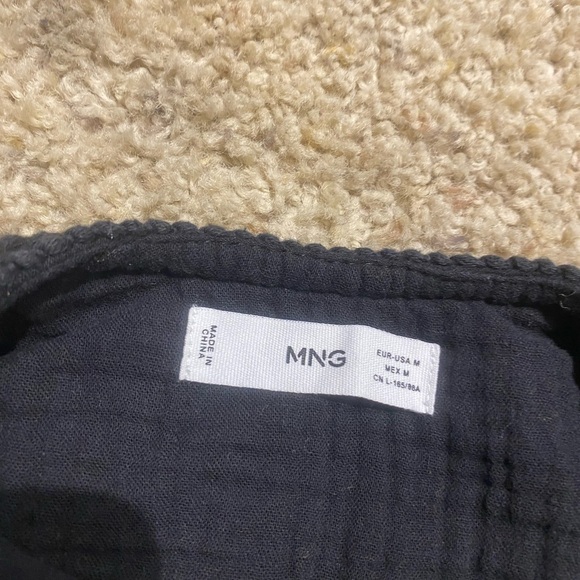 Mango MNG Women’s Open Vest Black Size M - Picture 5 of 8